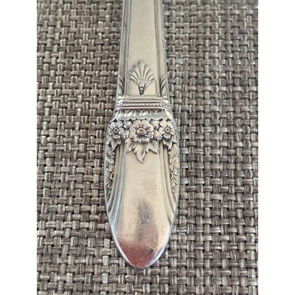 6 International Silver First Love Teaspoons Spoons 1847 Rogers Silverplate6 1/8" - Picture 5 of 9
